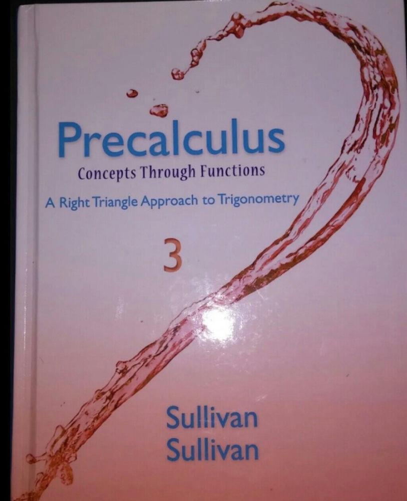 Precalculus textbook